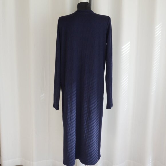 Smash + Tess Navy Blue Jillian Duster Longline Cardigan Sz S - Picture 3 of 7